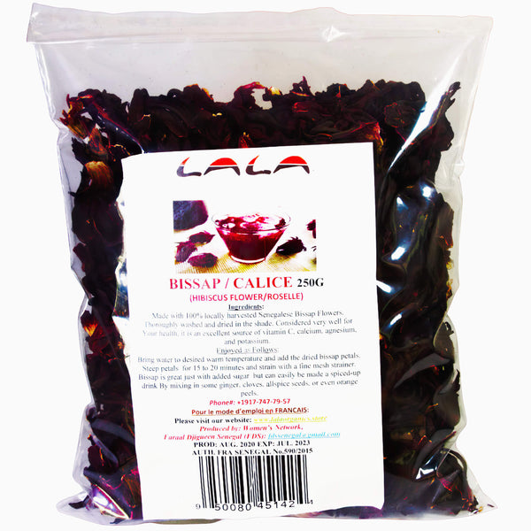 Dried Hibiscus Petals, 250g